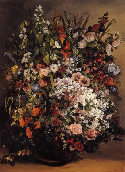 Bouquet of Flowers in a Vase