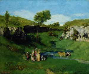 The Village Maidens, 1851