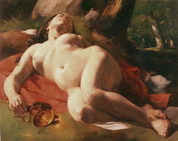 La Bacchante, c.1844-47