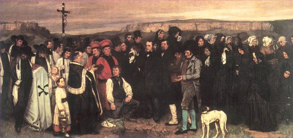 Burial at Ornans, 1849-50