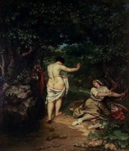 Les Baigneuses, 1853