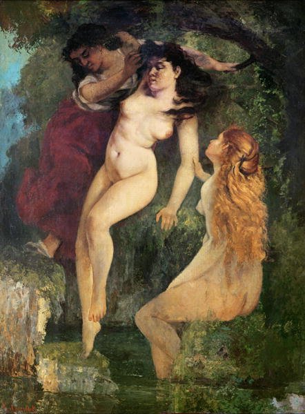 Three Bathers