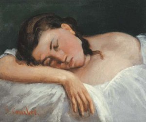 Jeune fille dormant