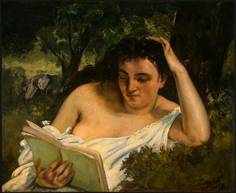 A Young Woman Reading