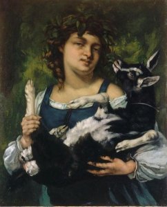 The Village Girl with a Goatling