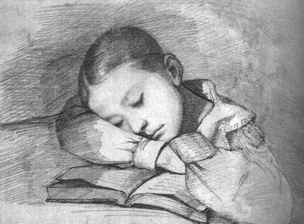 Portrait of Juliette Courbet as a Sleeping Child