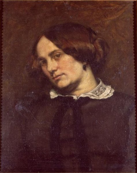 Portrait of Zelie Courbet