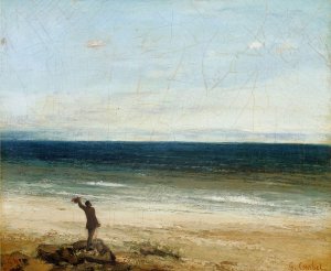 The Artist on the Seashore at Palavan