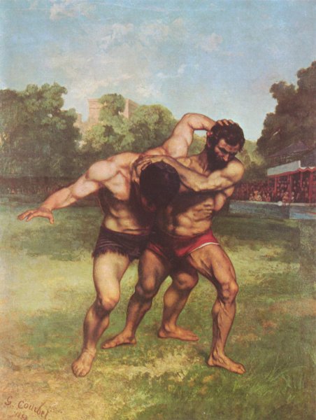 The Wrestlers, 1853