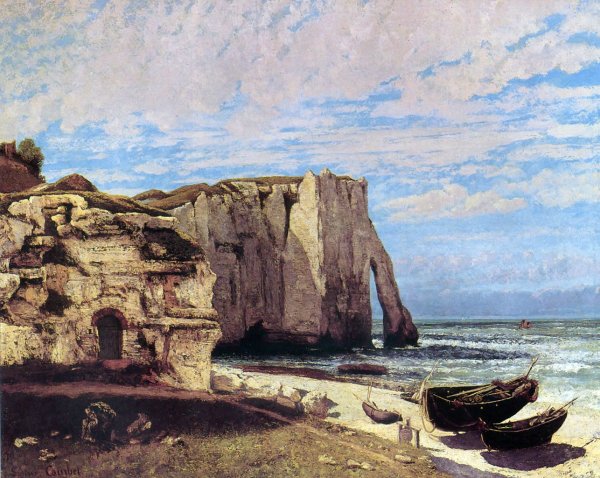 The Cliffs of Étretat After the Storm